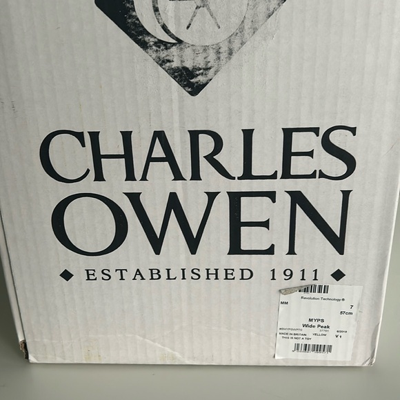 Charles Owen MIPS My PS Wide Brim Helmet Size 7 - Picture 9 of 16